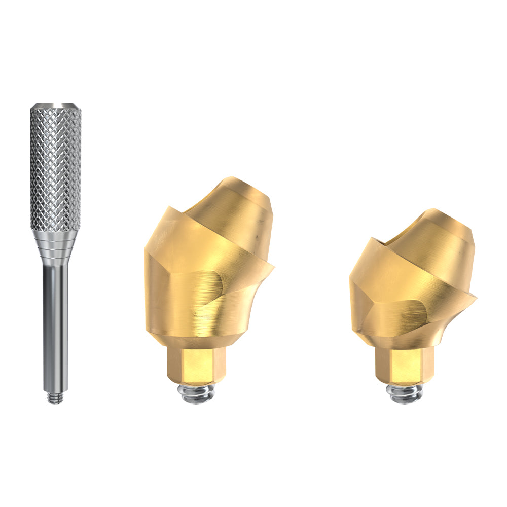 Angulated Multi Unit 1.6 Abutment 30° Slim Platform - Ritter® Internal Hex Compatible