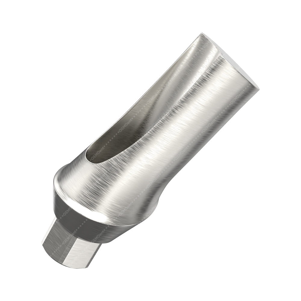 3mm Angled Contour Abutment 15° - BioHorizons® Internal Hex Compatible - Front