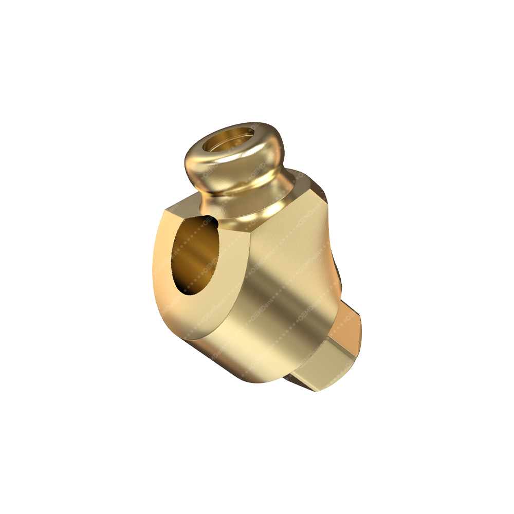 Angulated 30° AlphaLoc Compatible Attachment - Alpha Bio® Internal Hex Compatible