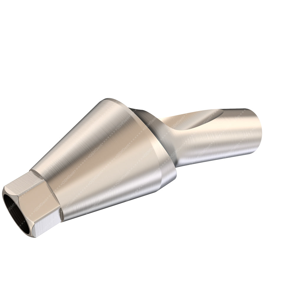 Anatomic Angulated Abutment 25° Narrow Platform (NP) - Alfa Gate®️ Conical Compatible - 4.5mm