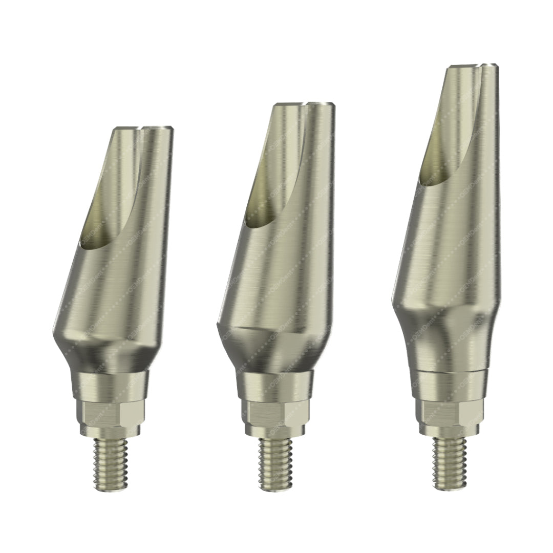 Angled Abutment 15° Ø4.5mm - Dentium® Compatible