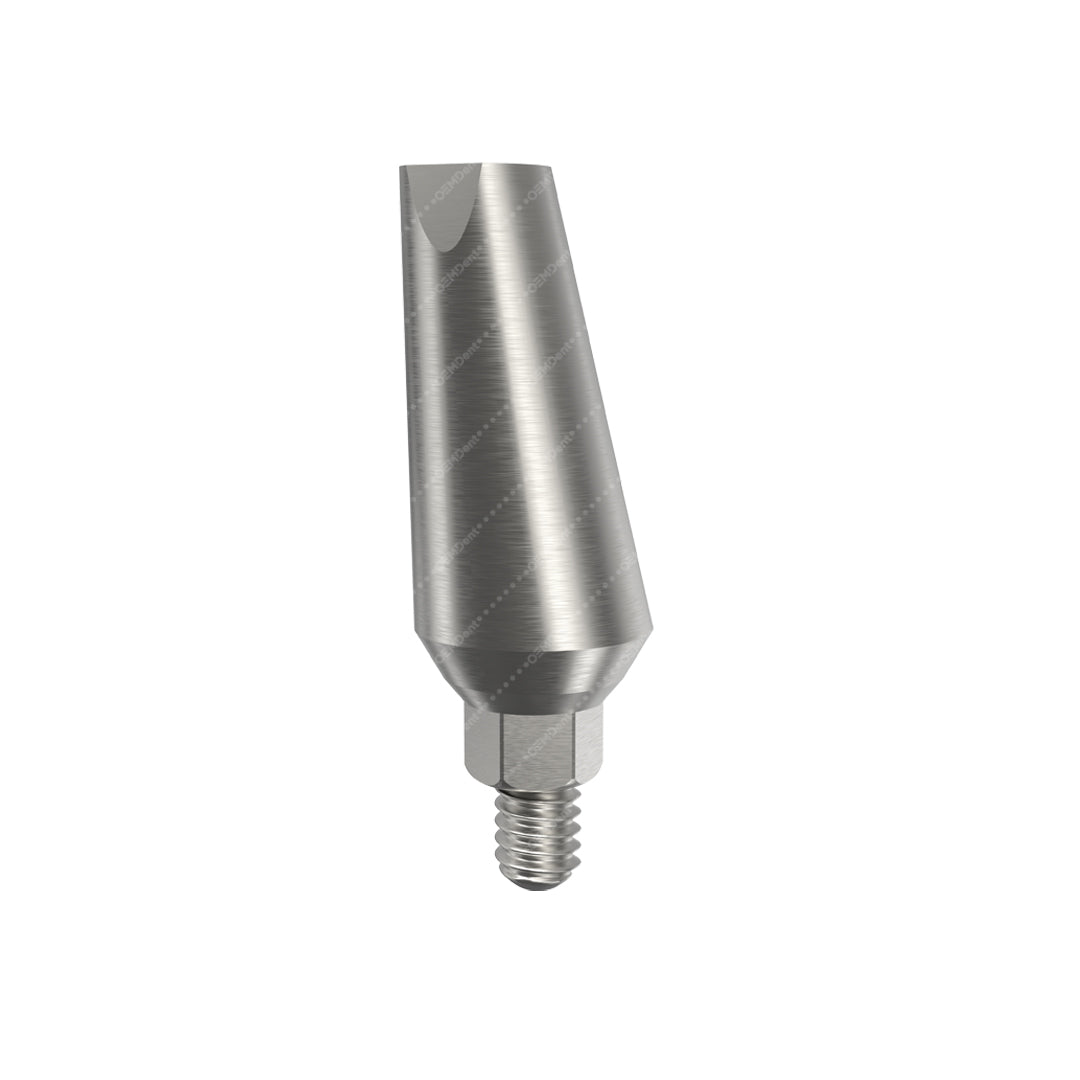 Angulated Abutment 15° NP - MIS Seven® Internal Hex Compatible