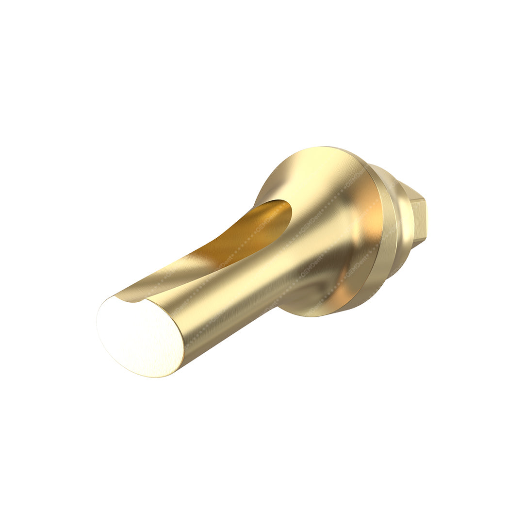 Concave Angulated Abutment 15° - Noris Medical® Internal Hex Compatible