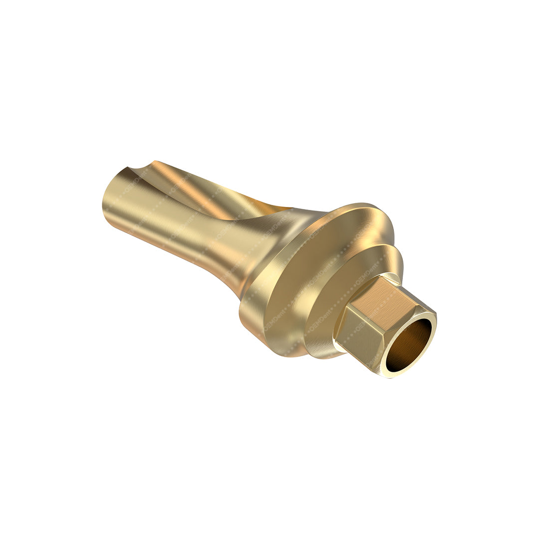 Concave Angulated Abutment 15° - Noris Medical® Internal Hex Compatible