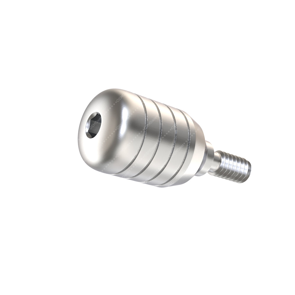Healing Cap Ø4.6 - Cortex® Internal Hex Compatible - Front - 6mm