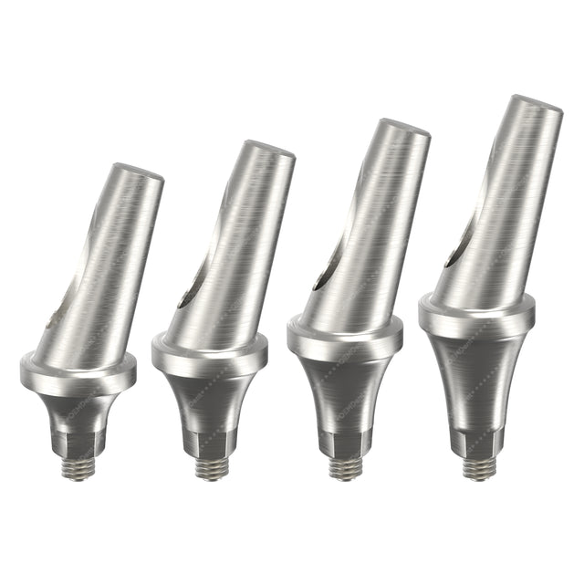 Mini Platform Angled Anatomic Abutment 17° - Osstem®TS Hexagon Compatible