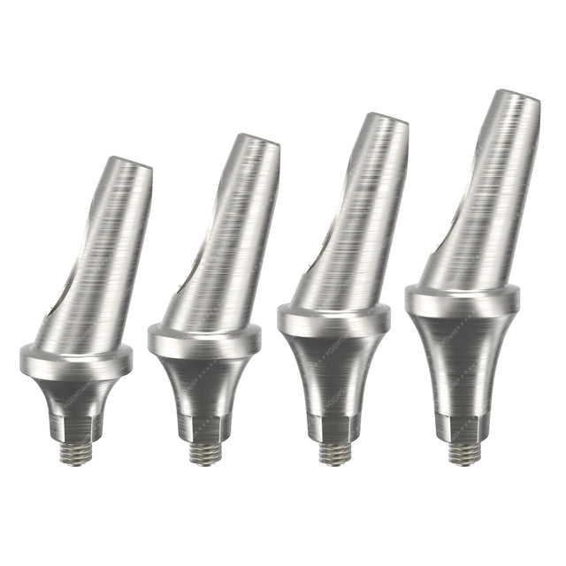 Mini Platform Angled Anatomic Abutment 25° - Osstem®TS Hexagon Compatible
