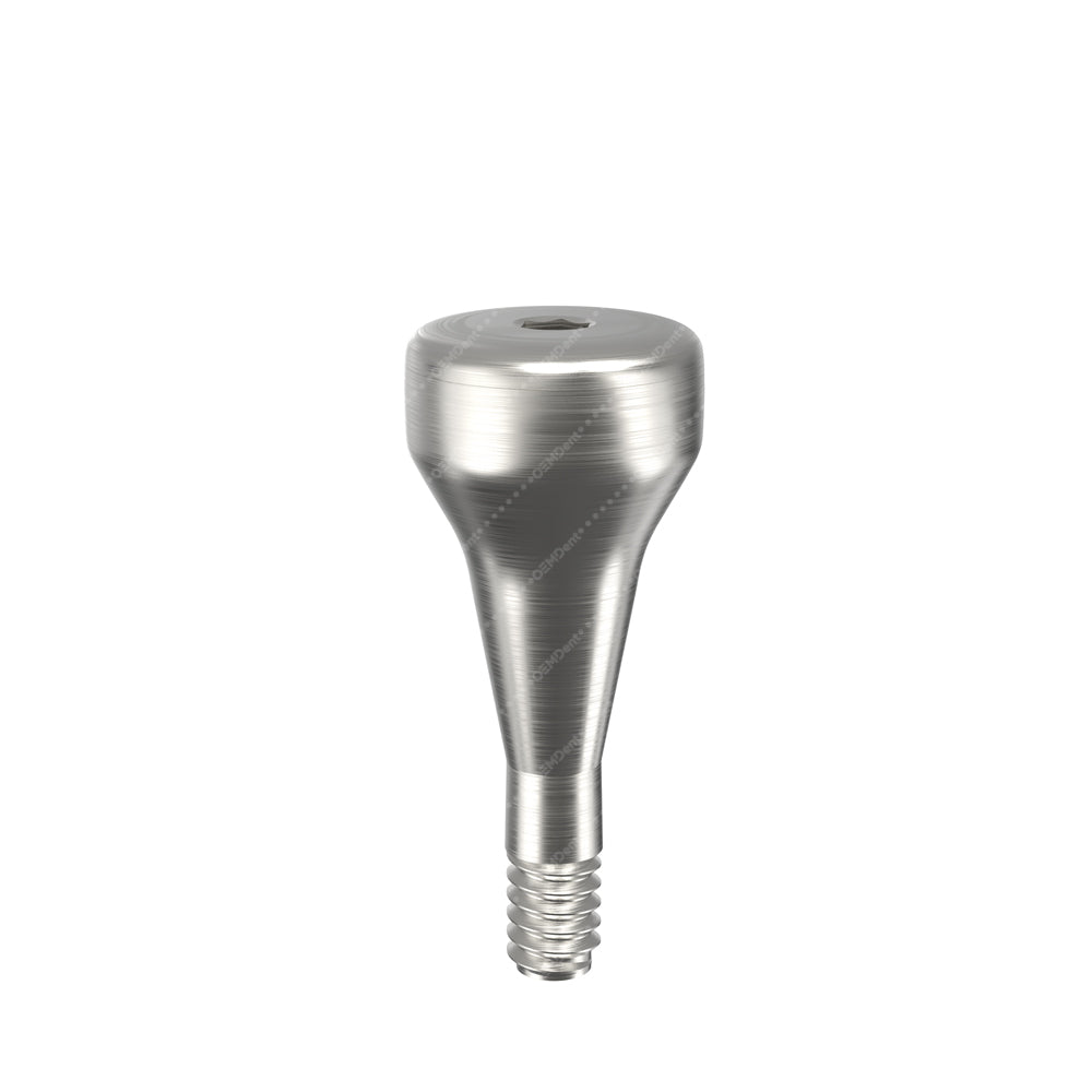 Mini Platform Healing Cap Abutment - Osstem®TS Hexagon Compatible -Front - 3mm