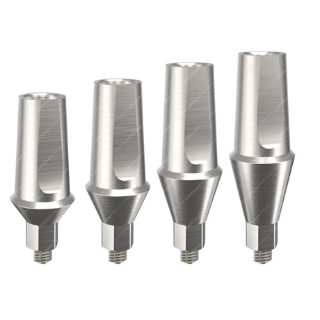Mini Platform Straight Abutment With Shoulder - Osstem®TS Hexagon Compatible