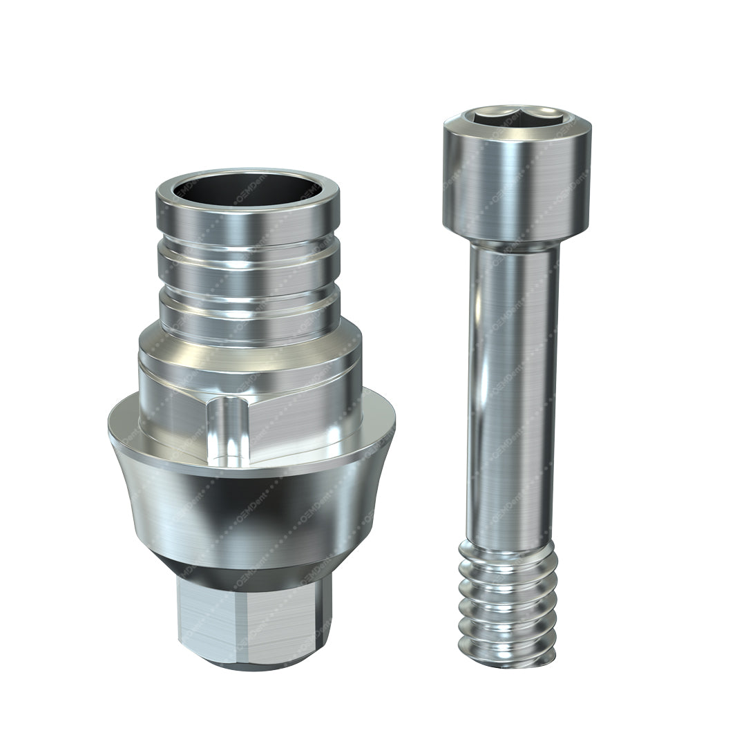 Non-Rotational CADCAM Ti-Base Standard Platform - SURCAM® Internal Hex Compatible