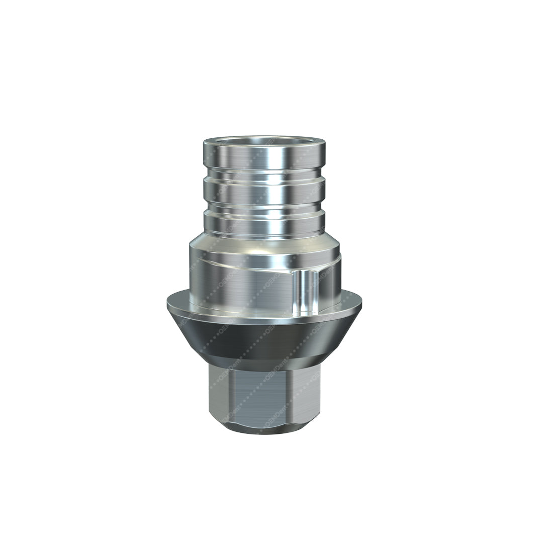 Non-Rotational CADCAM Ti-Base Standard Platform - SURCAM® Internal Hex Compatible