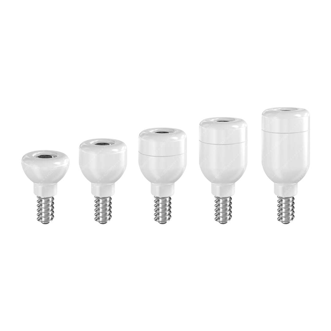 Zirconia Healing Cap Ø4.7 - Alfa Gate® Internal Hex Compatible