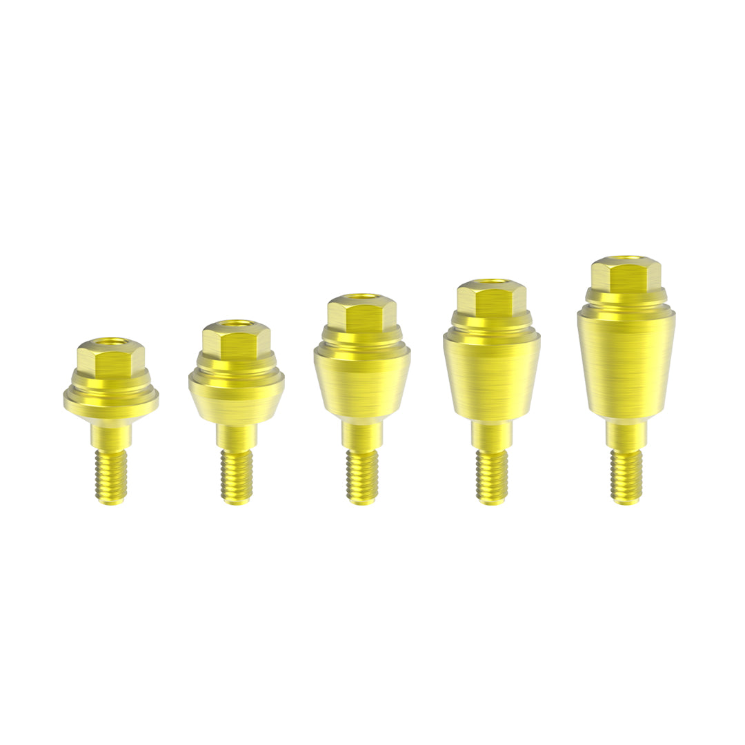 Straight Multi Unit 1.4 Abutment - Noris Medical® Internal Hex Compatible