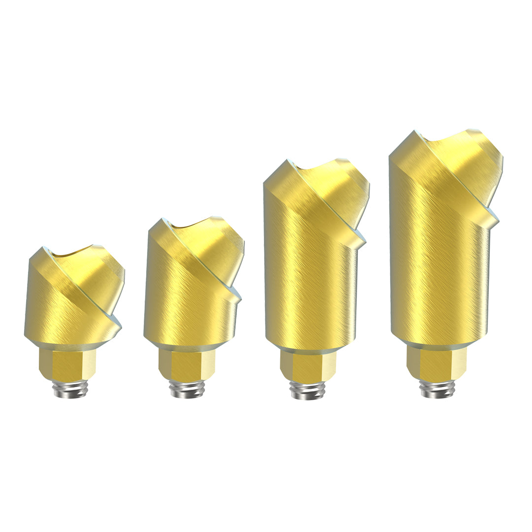 Angulated Multi Unit 1.4 Abutment 45° - Noris Medical® Internal Hex Compatible