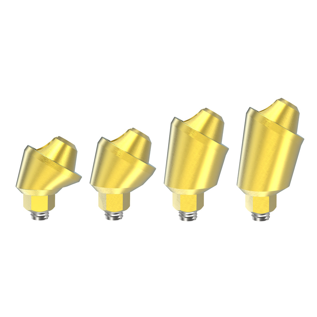 Angulated Multi Unit 1.4 Abutment 30° - Noris Medical® Internal Hex Compatible