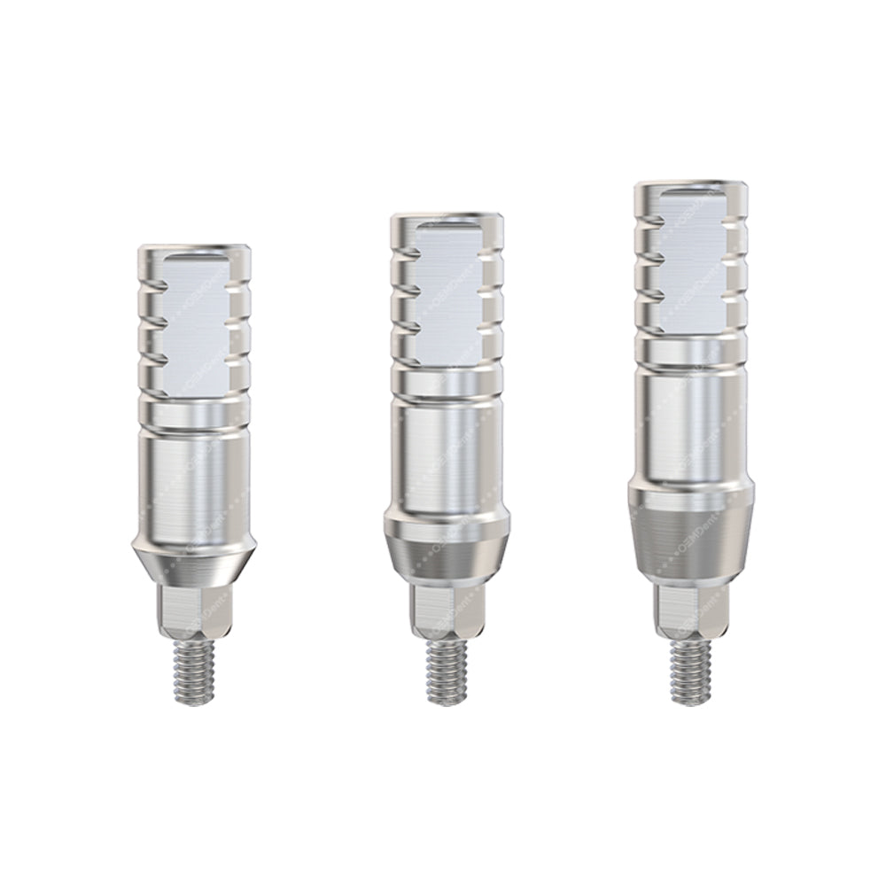 Straight Shoulder Abutment Narrow Platform - DSI® Internal Hex Compatible