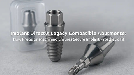 Implant Direct® Legacy Compatible Abutments: How Precision Machining Ensures Secure Implant-Prosthetic Fit