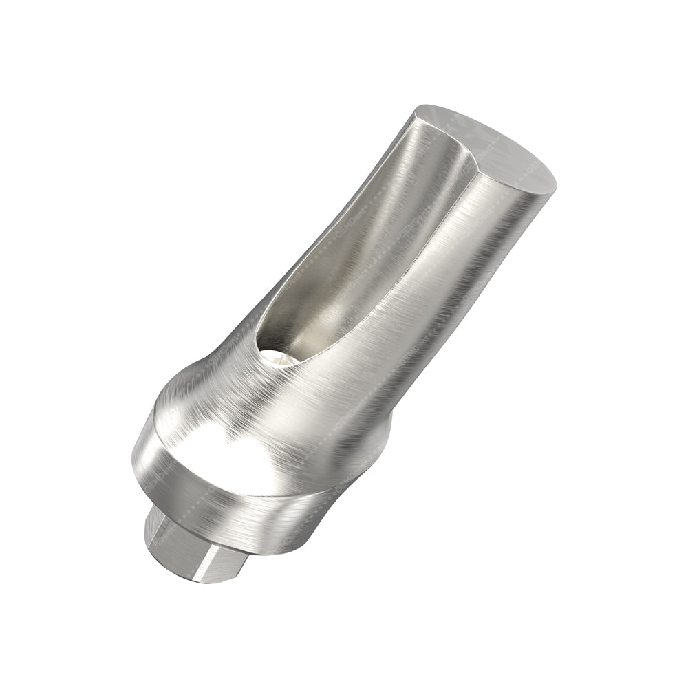 4.5mm Angled Contour Abutment 15° - BioHorizons® Internal Hex Compatible - Front