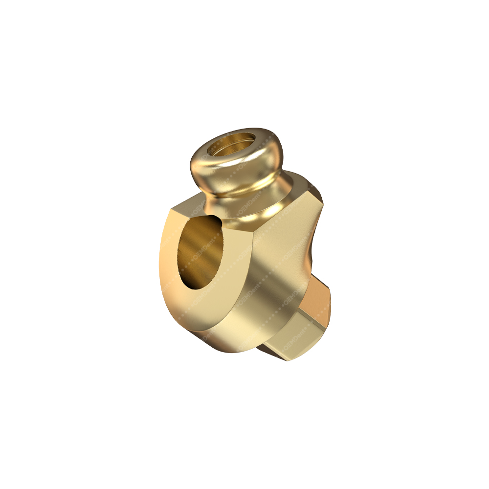 Angulated 30° AlphaLoc Compatible Attachment - Alpha Bio® Internal Hex Compatible