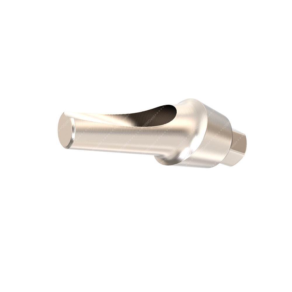 Anatomic Angulated Abutment 15° - AB Dent® Internal Hex Compatible - 11.5mm Side