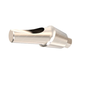 Anatomic Angulated Abutment 15° - AB Dent® Internal Hex Compatible - 12.5mm Side