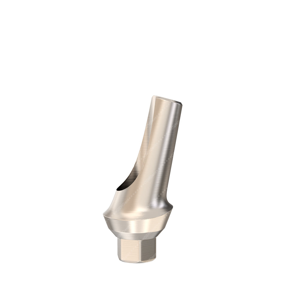 Anatomic Angulated Abutment 15° - AB Dent® Internal Hex Compatible - 9.5mm