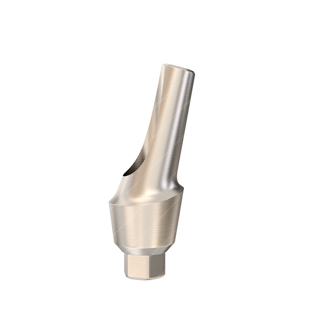 Anatomic Angulated Abutment 15° - Alfa Gate® Internal Hex Compatible - 11.5mm