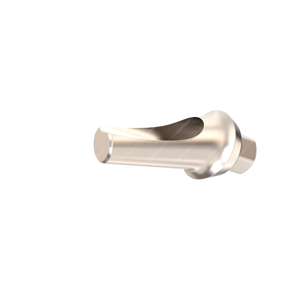 Anatomic Angulated Abutment 15° - Alfa Gate® Internal Hex Compatible - 9.5mm Side