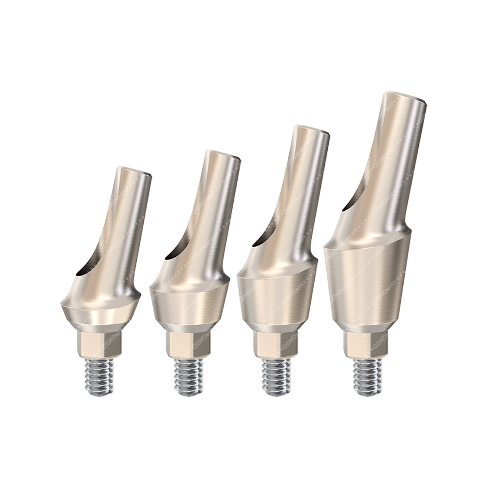 Anatomic Angulated Abutment 15° - GDT Implants® Internal Hex Compatible