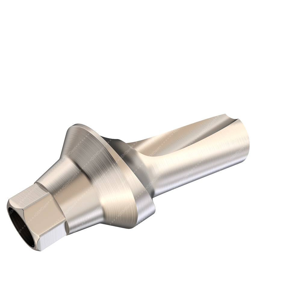 Anatomic Angulated Abutment 15° Narrow Platform (NP) - ADIN CloseFit® Conical Compatible - 1.5mm Side
