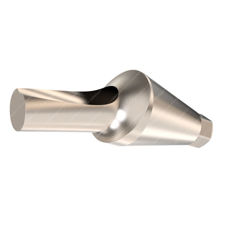 Anatomic Angulated Abutment 15° Narrow Platform (NP) - ADIN CloseFit® Conical Compatible - 4.5mm Front