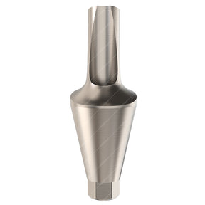 Anatomic Angulated Abutment 15° Narrow Platform (NP) - ADIN CloseFit® Conical Compatible - 4.5mm