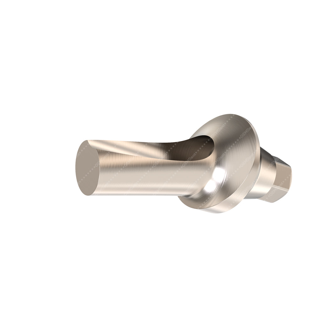 Anatomic Angulated Abutment 15° Narrow Platform (NP) - BlueSkyBio Max®️ Conical Compatible - 1.5mm Front