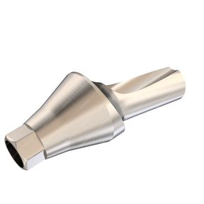 Anatomic Angulated Abutment 15° Narrow Platform (NP) - GDT Implants®️ Conical Compatible - 3mm Side