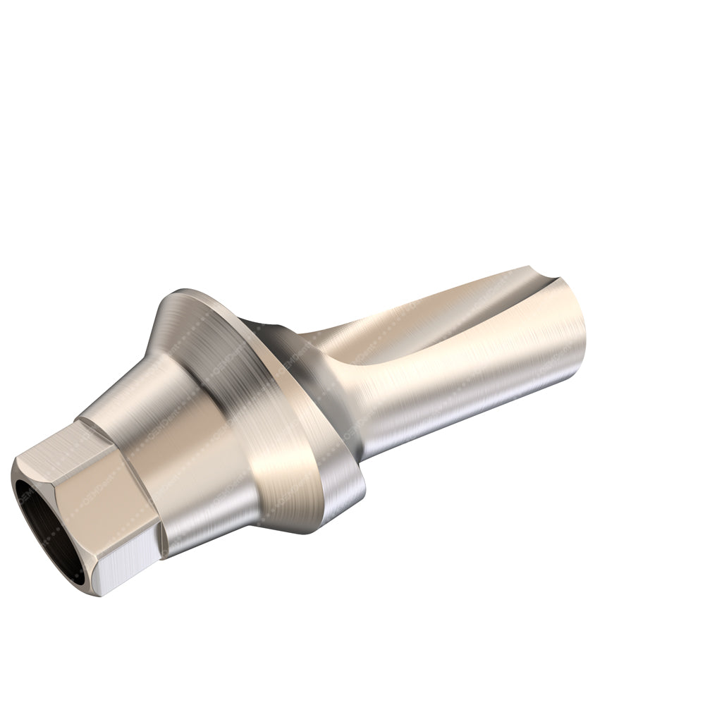 Anatomic Angulated Abutment 15° Regular Platform (RP) - ADIN CloseFit® Conical Compatible - 1.5mm Side