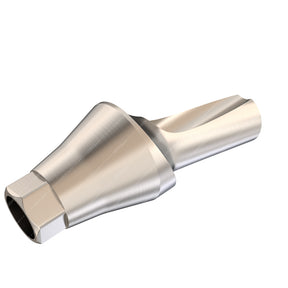 Anatomic Angulated Abutment 15° Regular Platform (RP) - ADIN CloseFit® Conical Compatible - 3mm Side