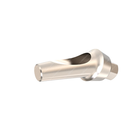 Anatomic Angulated Abutment 25° - AB Dent® Internal Hex Compatible - Front 10.5mm