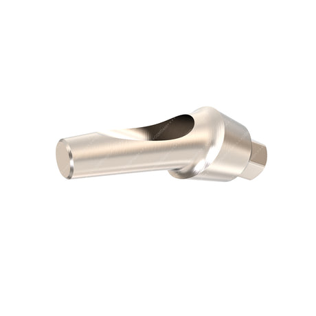 Anatomic Angulated Abutment 25° - AB Dent® Internal Hex Compatible - Front 11.5mm