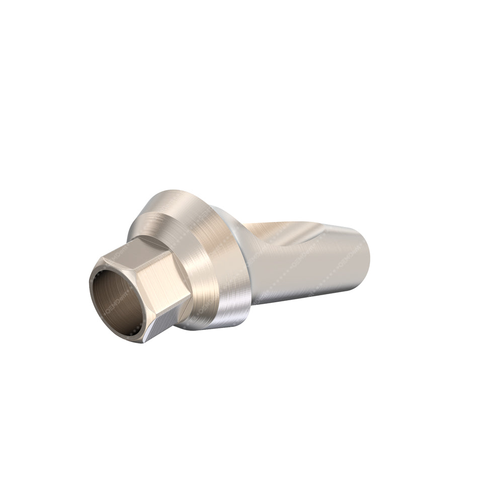 Anatomic Angulated Abutment 25° - Alfa Gate® Internal Hex Compatible - Back 9.5mm