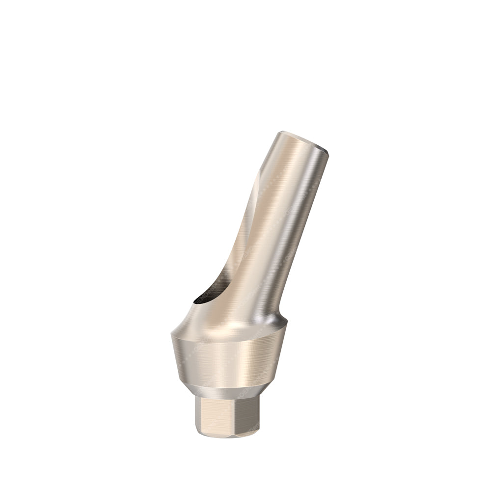 Anatomic Angulated Abutment 25° - Alpha Bio® Internal Hex Compatible - 10.5mm