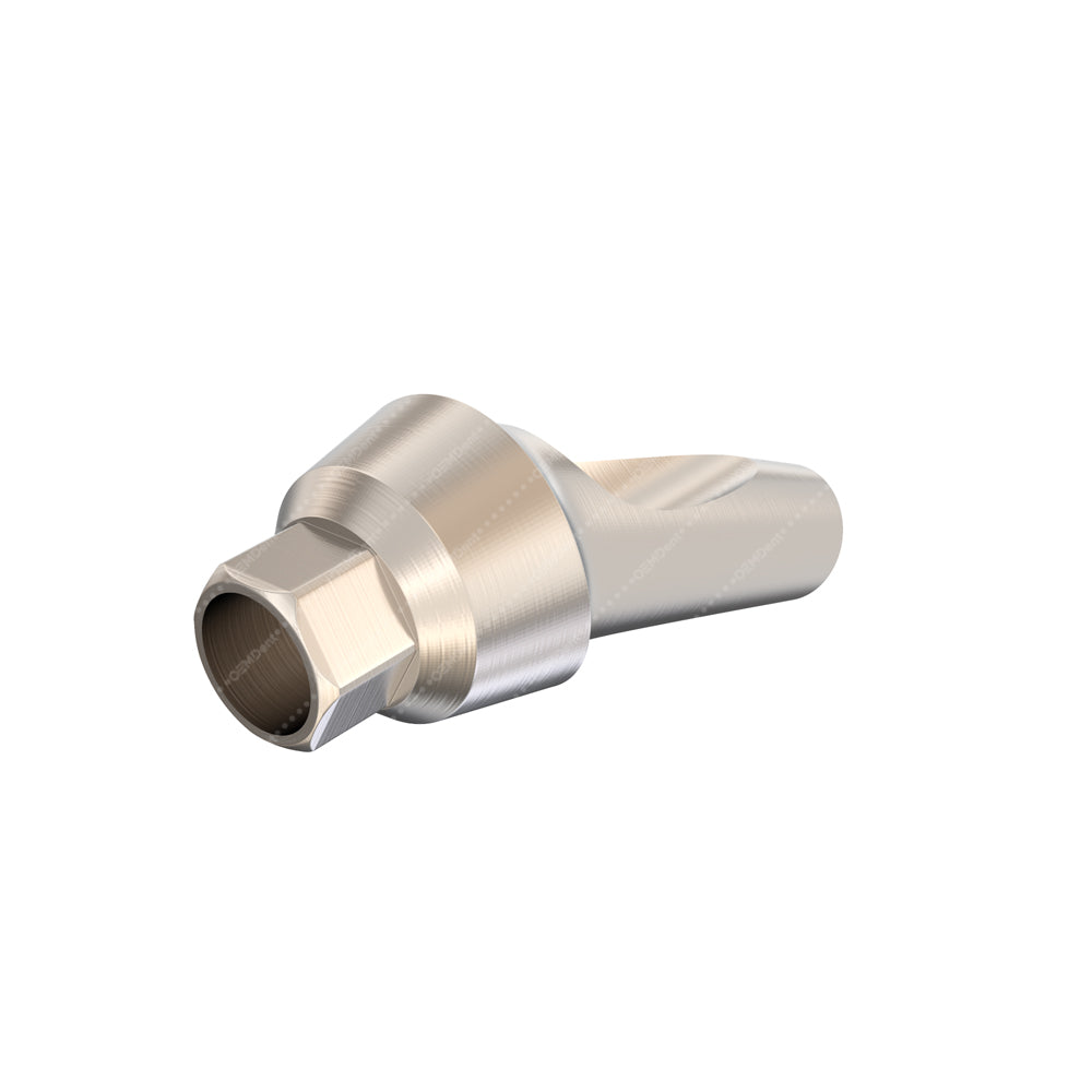 Anatomic Angulated Abutment 25° - GDT Implants® Internal Hex Compatible - Back 10.5mm