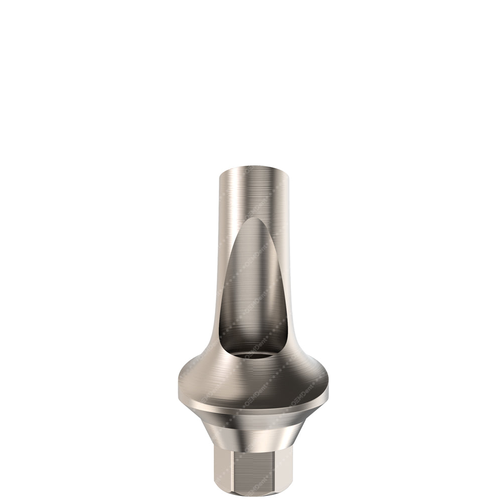 Anatomic Angulated Abutment 25° Narrow Platform (NP) - ADIN CloseFit® Conical Compatible - Front 1.5mm