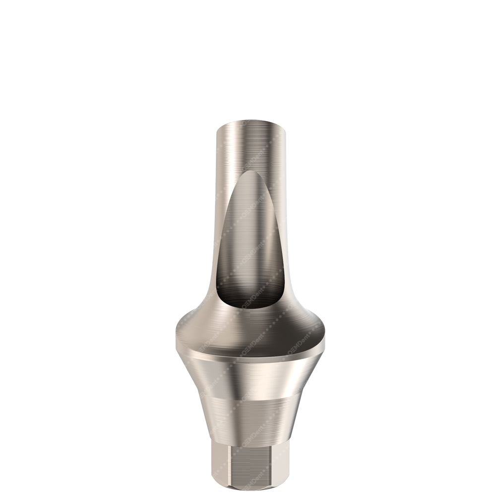 Anatomic Angulated Abutment 25° Narrow Platform (NP) - ADIN CloseFit® Conical Compatible - Front 3mm