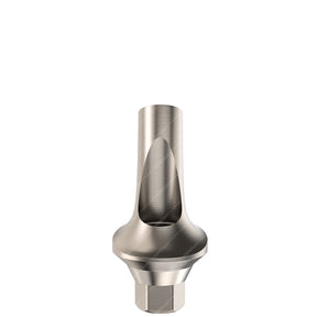 Anatomic Angulated Abutment 25° Narrow Platform (NP) - Alfa Gate®️ Conical Compatible - Front 1.5mm