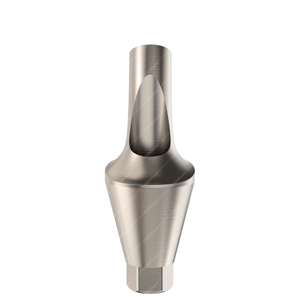 Anatomic Angulated Abutment 25° Narrow Platform (NP) - BlueSkyBio Max®️ Conical Compatible - Front 4.5mm