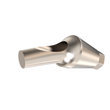 Anatomic Angulated Abutment 25° Regular Platform (RP) - ADIN CloseFit® Conical Compatible - 4.5mm Side