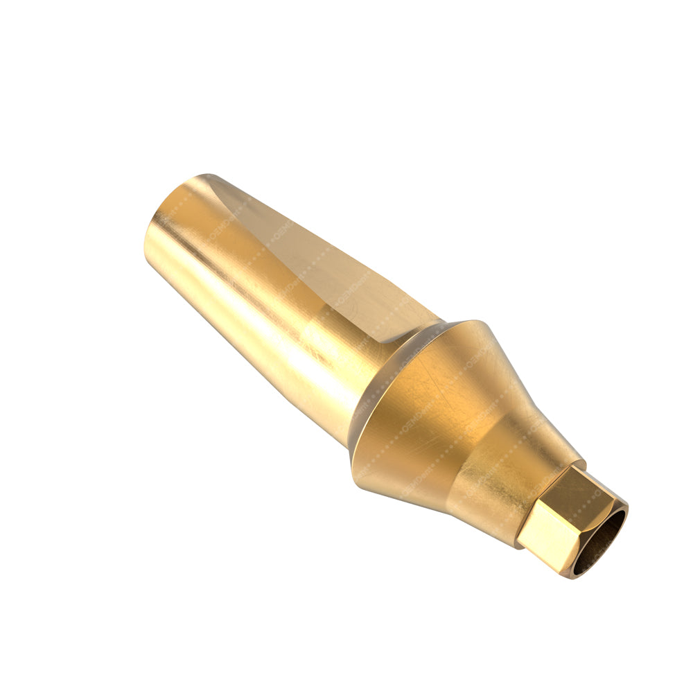 Anatomic Snap-on Transfer Abutment Narrow Platform (NP) - Alfa Gate®️ Conical Compatible - Front 3mm