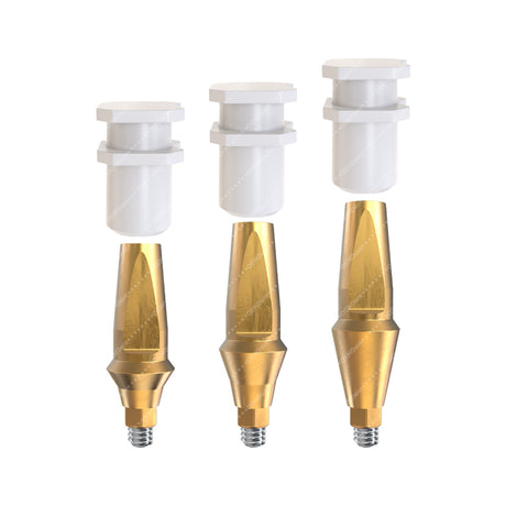 Anatomic Snap-on Transfer Abutment Narrow Platform (NP) - Alfa Gate®️ Conical Compatible