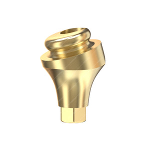 Angulated 18° Loc Attachment Narrow Platform - Alfa Gate®️ Conical Compatible - Side 2mm