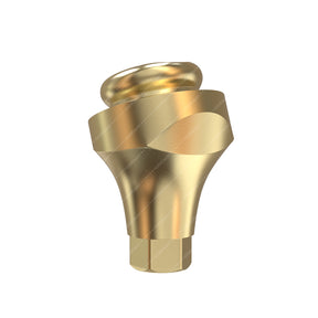 Angulated 18° Loc Attachment Narrow Platform - GDT Implants®️ Conical Compatible - Rear 2mm